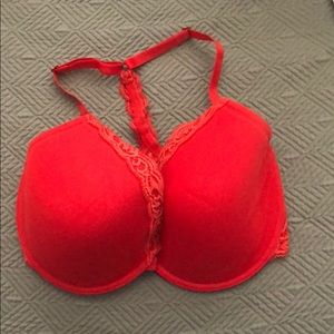 💜Coral front clasp bra